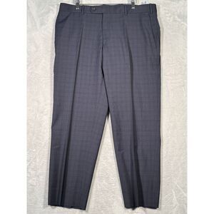 Peter Millar Pants Men 36x27‎ Blue Plaid Dress Suit